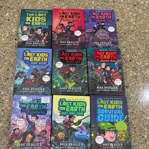 The Last Kids on Earth Books 1-7 plus 2 more